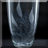 G20. Etched vase. 